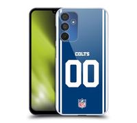 Head Case Designs Officially Licensed Custom Customised Personalised NFL Football Numbers Indianapolis Colts Hard Back Case Compatible With Samsung Galaxy A15