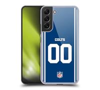 Head Case Designs Officially Licensed Custom Customised Personalised NFL Football Numbers Indianapolis Colts Hard Back Case Compatible With Samsung Galaxy S22+ 5G