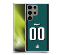 Head Case Designs Officially Licensed Custom Customised Personalised NFL Football Numbers Philadelphia Eagles Hard Back Case Compatible With Samsung Galaxy S24 Ultra 5G