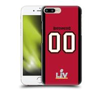 Head Case Designs Officially Licensed Custom Customised Personalised NFL Football Numbers Tampa Bay Bucs Hard Back Case Compatible With Apple iPhone 7 Plus/iPhone 8 Plus