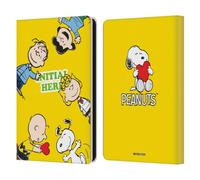 Head Case Designs Officially Licensed Custom Customised Personalised Peanuts Friends Art Leather Wallet Case Compatible With Amazon Kindle Paperwhite 6