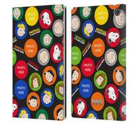 Head Case Designs Officially Licensed Custom Customised Personalised Peanuts Pattern Art Leather Wallet Case Compatible With Amazon Fire Max 11 2023