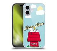 Head Case Designs Officially Licensed Custom Customised Personalised Peanuts Snoopy & Woodstock Art Hard Back Case Compatible With Apple iPhone 16