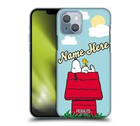 Head Case Designs Officially Licensed Custom Customised Personalised Peanuts Snoopy & Woodstock Art Hard Back Case Compatible With Apple iPhone 14