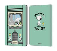 Head Case Designs Officially Licensed Custom Customised Personalised Peanuts Van Art Leather Wallet Case Compatible With Amazon Kindle Paperwhite 6
