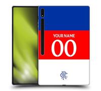 Head Case Designs Officially Licensed Custom Customised Personalised Rangers FC Away 2025/26 Kit Gel Case [Military Grade Protection] Compatible With Samsung Galaxy Tab S8 Ultra