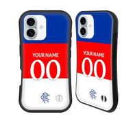 Head Case Designs Officially Licensed Custom Customised Personalised Rangers FC Away 2025/26 Kit Hybrid Case Compatible With Apple iPhone 16