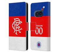 Head Case Designs Officially Licensed Custom Customised Personalised Rangers FC Away 2025/26 Kit Leather Wallet Case Compatible With Nothing Phone (2a)