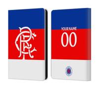 Head Case Designs Officially Licensed Custom Customised Personalised Rangers FC Away 2025/26 Kit Leather Wallet Case Compatible With Amazon Kindle 11th Gen (2024)