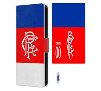 Head Case Designs Officially Licensed Custom Customised Personalised Rangers FC Away 2025/26 Kit Leather Wallet Case Compatible With Samsung Galaxy S25 FE