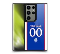 Head Case Designs Officially Licensed Custom Customised Personalised Rangers FC Home 2025/26 Kit Gel Armour Case [Military Grade Protection] Compatible With Samsung Galaxy S24 Ultra 5G