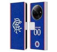 Head Case Designs Officially Licensed Custom Customised Personalised Rangers FC Home 2025/26 Kit Leather Wallet Case Compatible With Xiaomi Redmi A3