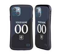 Head Case Designs Officially Licensed Custom Customised Personalised Rangers FC Third 2025/26 Kit Hybrid Case Compatible With Apple iPhone 13