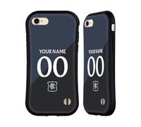 Head Case Designs Officially Licensed Custom Customised Personalised Rangers FC Third 2025/26 Kit Hybrid Case Compatible With Apple iPhone 7/8 / SE 2020 & 2022