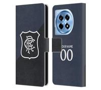Head Case Designs Officially Licensed Custom Customised Personalised Rangers FC Third 2025/26 Kit Leather Wallet Case Compatible With OnePlus 12R