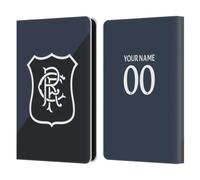 Head Case Designs Officially Licensed Custom Customised Personalised Rangers FC Third 2025/26 Kit Leather Wallet Case Compatible With Amazon Kindle 11th Gen (2024)