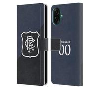 Head Case Designs Officially Licensed Custom Customised Personalised Rangers FC Third 2025/26 Kit Leather Wallet Case Compatible With Samsung Galaxy A07