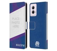 Head Case Designs Officially Licensed Custom Customised Personalised Scotland Rugby As One Custom Graphics Leather Book Wallet Case Cover Compatible With Motorola Moto G Power (2024)