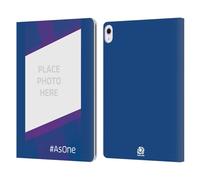 Head Case Designs Officially Licensed Custom Customised Personalised Scotland Rugby As One Custom Graphics Leather Wallet Case Compatible With Apple iPad Air 13 2024/2025