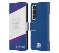 Head Case Designs Officially Licensed Custom Customised Personalised Scotland Rugby As One Custom Graphics Leather Book Wallet Case Cover Compatible With Sony Xperia 1 V 5G
