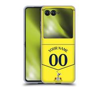 Head Case Designs Officially Licensed Custom Customised Personalised Tottenham Hotspur F.C. Third 2025/26 Badge Kit Gel Case [Military Grade Protection] Compatible With Razr 40 Ultra/Razr+ 2023