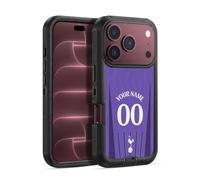 Head Case Designs Officially Licensed Custom Customised Personalised Tottenham Hotspur F.C. Third 2026/27 Badge Kit Ultra-Armoured Shockproof Case [Military Grade] Compatible With Apple iPhone 18 Pro
