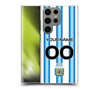 Head Case Designs Officially Licensed Custom Customized Argentina National Football Team Home 2026 Crest Kit Hard Back Case Compatible With Samsung Galaxy S24 Ultra 5G