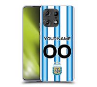 Head Case Designs Officially Licensed Custom Customized Argentina National Football Team Home 2026 Crest Kit Gel Case [Military Grade Protection] Compatible With Motorola Edge 50 Pro
