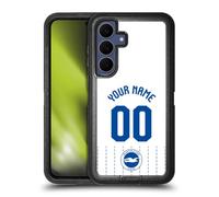 Head Case Designs Officially Licensed Custom Personalised Brighton & Hove Albion F.C Away 2026/27 Badge Kit Ultra-Armoured Shockproof Case [Military Grade] Compatible With Samsung Galaxy S25 FE