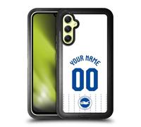 Head Case Designs Officially Licensed Custom Personalised Brighton & Hove Albion F.C Away 2026/27 Badge Kit Ultra-Armoured Shockproof Case [Military Grade] Compatible With Samsung Galaxy A34 5G