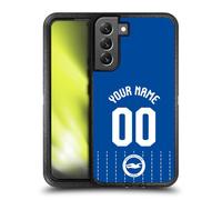 Head Case Designs Officially Licensed Custom Personalised Brighton & Hove Albion F.C Home 2026/27 Badge Kit Ultra-Armoured Shockproof Case [Military Grade] Compatible With Samsung Galaxy S22+ 5G