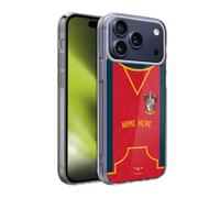 Head Case Designs Officially Licensed Custom Personalised Harry Potter Gryffindor Deathly Hallows XL Gel Case [Military Grade] Compatible with Apple iPhone 17 Pro Max and Compatible with MagSafe