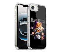 Head Case Designs Officially Licensed D.S. Valori Bad Kitty Kitty And Puppy Gel Case [Military Grade Protection] Compatible with Apple iPhone 16e / iPhone 17e and Compatible with MagSafe