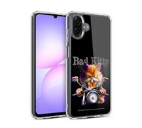 Head Case Designs Officially Licensed D.S. Valori Bad Kitty Kitty And Puppy Gel Case [Military Grade Protection] Compatible With Samsung Galaxy A07 4G
