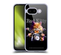 Head Case Designs Officially Licensed D.S. Valori Bad Kitty Kitty And Puppy Gel Case [Military Grade Protection] Compatible With Google Pixel 9A