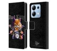 Head Case Designs Officially Licensed D.S. Valori Bad Kitty Kitty And Puppy Leather Wallet Case Compatible With Xiaomi Redmi Note 13/13 Pro 5G