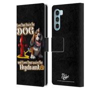 Head Case Designs Officially Licensed D.S. Valori Some Days You're The Dog Kitty And Puppy Leather Wallet Case Compatible With Edge S30 / Moto G200 5G