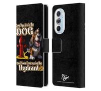 Head Case Designs Officially Licensed D.S. Valori Some Days You're The Dog Kitty And Puppy Leather Wallet Case Compatible With Motorola Edge X30