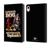 Head Case Designs Officially Licensed D.S. Valori Some Days You're The Dog Kitty And Puppy Leather Wallet Case Compatible With Apple iPad mini (2021/2024)