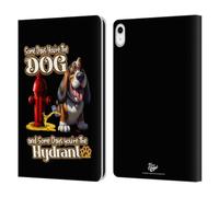 Head Case Designs Officially Licensed D.S. Valori Some Days You're The Dog Kitty And Puppy Leather Wallet Case Compatible With Apple iPad 10.9 2022/2025