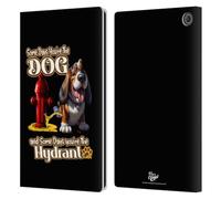 Head Case Designs Officially Licensed D.S. Valori Some Days You're The Dog Kitty And Puppy Leather Wallet Case Compatible With Amazon Fire Max 11 2023
