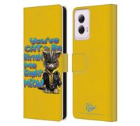 Head Case Designs Officially Licensed D.S. Valori You've Cat To Be Kitten Me Kitty And Puppy Leather Wallet Case Compatible With Motorola Moto G Power (2024)