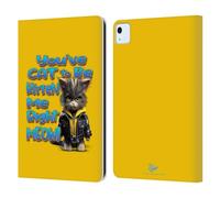 Head Case Designs Officially Licensed D.S. Valori You've Cat To Be Kitten Me Kitty And Puppy Leather Wallet Case Compatible With Apple iPad Air 11 2020/2022/2024/2025