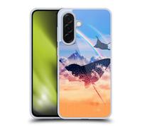 Head Case Designs Officially Licensed Dave Loblaw Cloud Rays Rainbow Sci-Fi And Surreal Gel Case [Military Grade Protection] Compatible With Samsung Galaxy A36 5G