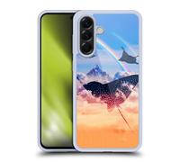 Head Case Designs Officially Licensed Dave Loblaw Cloud Rays Rainbow Sci-Fi And Surreal Gel Case [Military Grade Protection] Compatible With Samsung Galaxy A56 5G