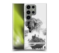 Head Case Designs Officially Licensed Dave Loblaw Elephants In The Mist Forest & Space Hard Back Case Compatible With Samsung Galaxy S24 Ultra 5G