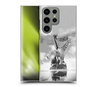 Head Case Designs Officially Licensed Dave Loblaw Giraffe In The Mist Animals Hard Back Case Compatible With Samsung Galaxy S24 Ultra 5G