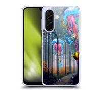 Head Case Designs Officially Licensed Dave Loblaw Jellyfish 2 Forest & Space Gel Case [Military Grade Protection] Compatible With Samsung Galaxy A26 5G