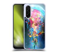 Head Case Designs Officially Licensed Dave Loblaw Jellyfish Forest & Space Gel Case [Military Grade Protection] Compatible With Samsung Galaxy A26 5G