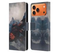 Head Case Designs Officially Licensed Dave Loblaw Night Drifter Sci-Fi And Surreal Leather Wallet Case Compatible With Apple iPhone 17 Pro Max